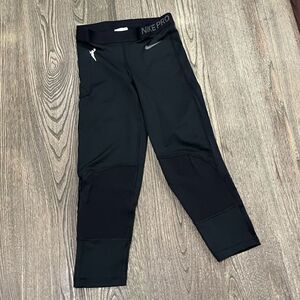 NWOT Nike Pro Dri-Fit WNBA Womens Official Issued Compression Tights Black Small